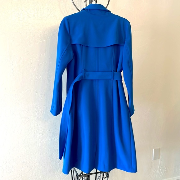 Liz Claiborne, new, long blue coat, size: small - Picture 4 of 4